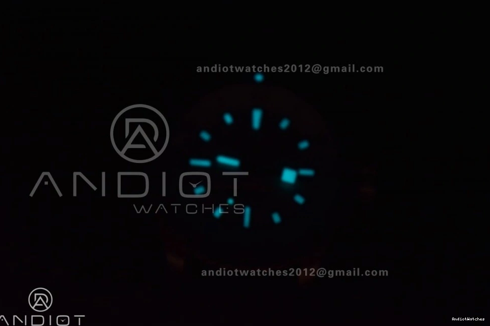 Automatic Blue Dial on 1168 Rubber 1:1 A SS Strap Blue SuperOcean 42 Contemporary BLSF Best Edition 0214